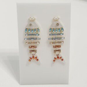 Pearl Fish Earrings